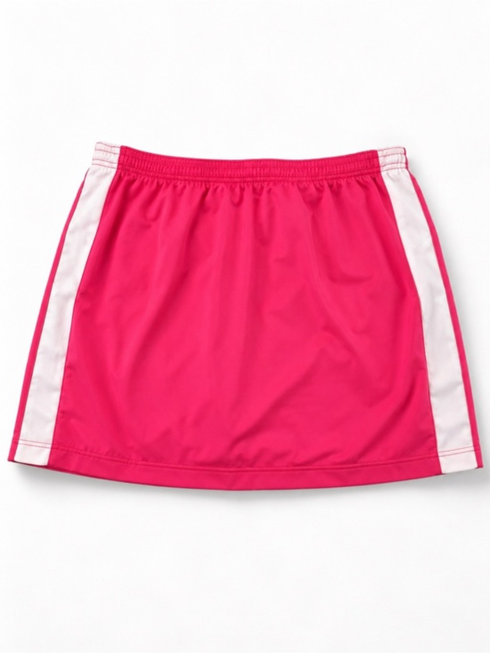 Vintage 80s Catalina Pink Neon Skirt Small Windbreaker Mini Sporty Preppy S